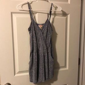 Wrap front romper